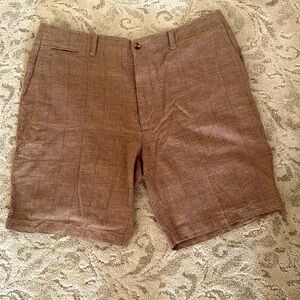 Men's Cremieux Brown Casual Shorts. Size 40.